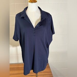 Lands' End Dark Blue Polo Shirt